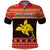 Papua New Guinea Christmas Polo Shirt Santa Raggiana