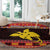 Papua New Guinea Christmas Round Carpet Santa Raggiana