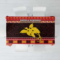 Papua New Guinea Christmas Tablecloth Santa Raggiana LT05 Red - Polynesian Pride