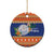 Marshall Islands Christmas Ceramic Ornament Marshallese Seal Meddi Kirijmoj