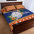 Marshall Islands Christmas Quilt Bed Set Marshallese Seal Meddi Kirijmoj