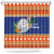 Marshall Islands Christmas Shower Curtain Marshallese Seal Meddi Kirijmoj