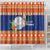 Marshall Islands Christmas Shower Curtain Marshallese Seal Meddi Kirijmoj