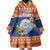 Marshall Islands Christmas Wearable Blanket Hoodie Marshallese Seal Meddi Kirijmoj