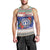 Northern Mariana Islands Christmas Men Tank Top Poinsettia Filis Pasgua