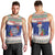 Northern Mariana Islands Christmas Men Tank Top Poinsettia Filis Pasgua