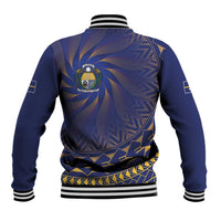 Nauru Angam Day Baseball Jacket Polynesian Tribal Pattern Unique Style - Polynesian Pride