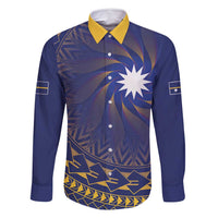 Nauru Angam Day Family Matching Summer Maxi Dress and Hawaiian Shirt Polynesian Tribal Pattern Unique Style - Polynesian Pride