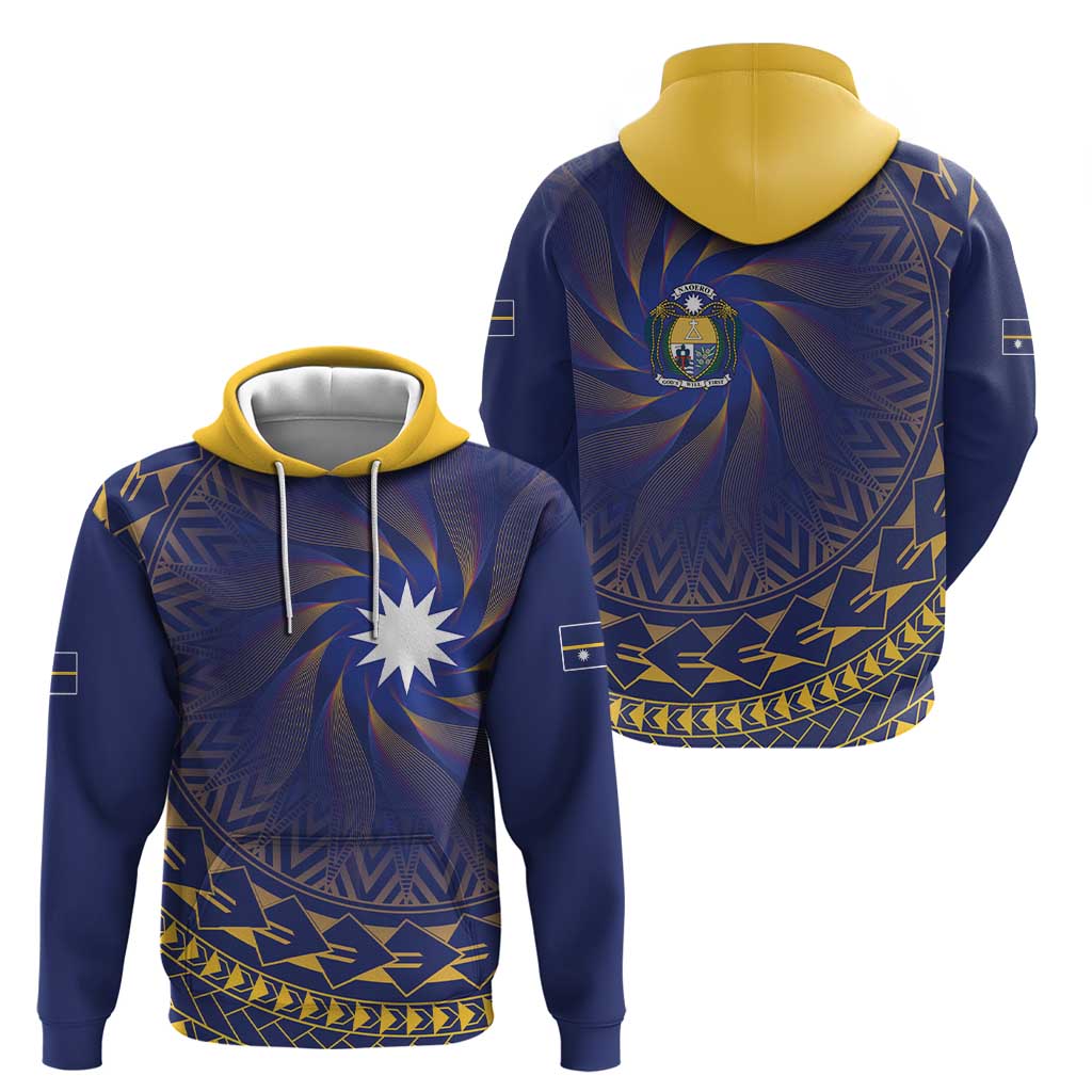 Nauru Angam Day Hoodie Polynesian Tribal Pattern Unique Style - Polynesian Pride