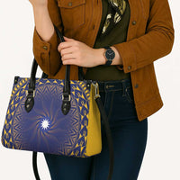 Nauru Angam Day Leather Bag Polynesian Tribal Pattern Unique Style - Polynesian Pride