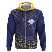 Nauru Angam Day Zip Hoodie Polynesian Tribal Pattern Unique Style - Polynesian Pride