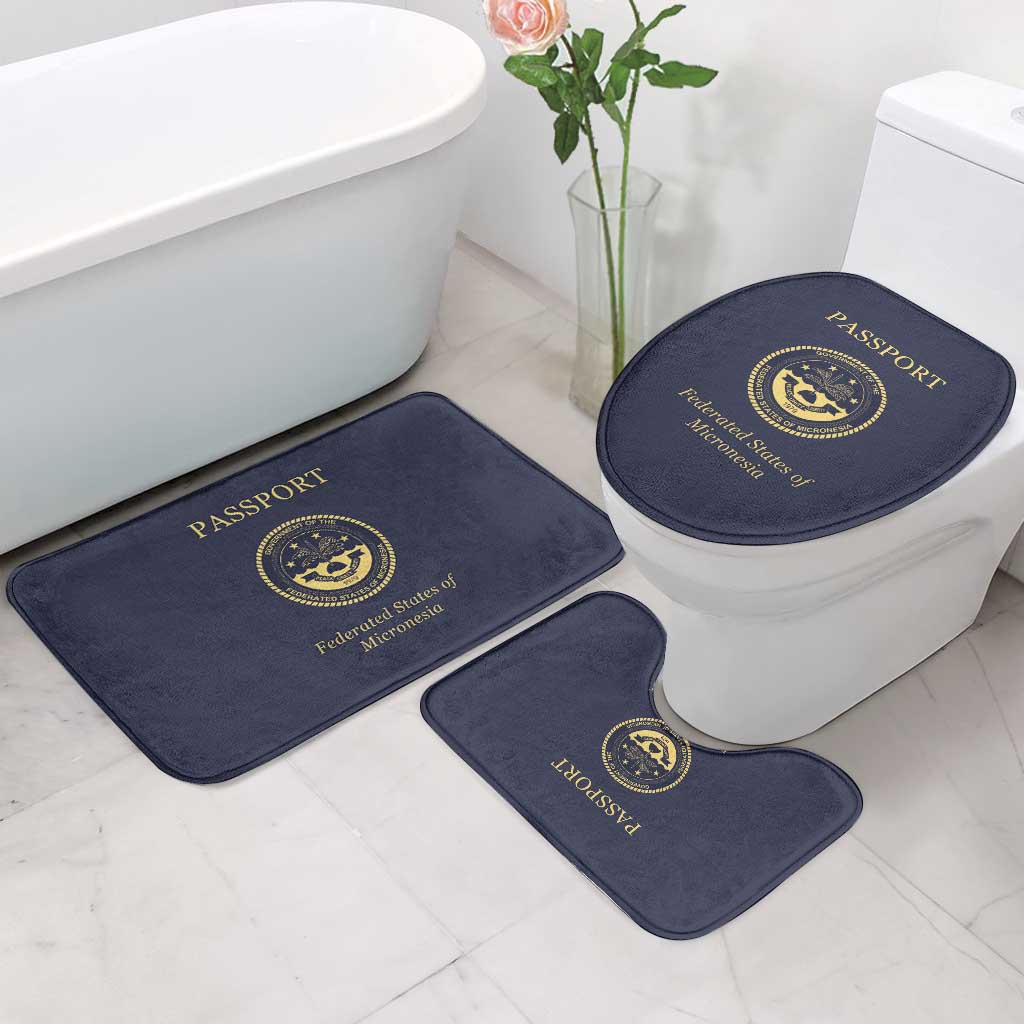 Federated States Of Micronesia Bathroom Set FSM Passport - Polynesian Pride