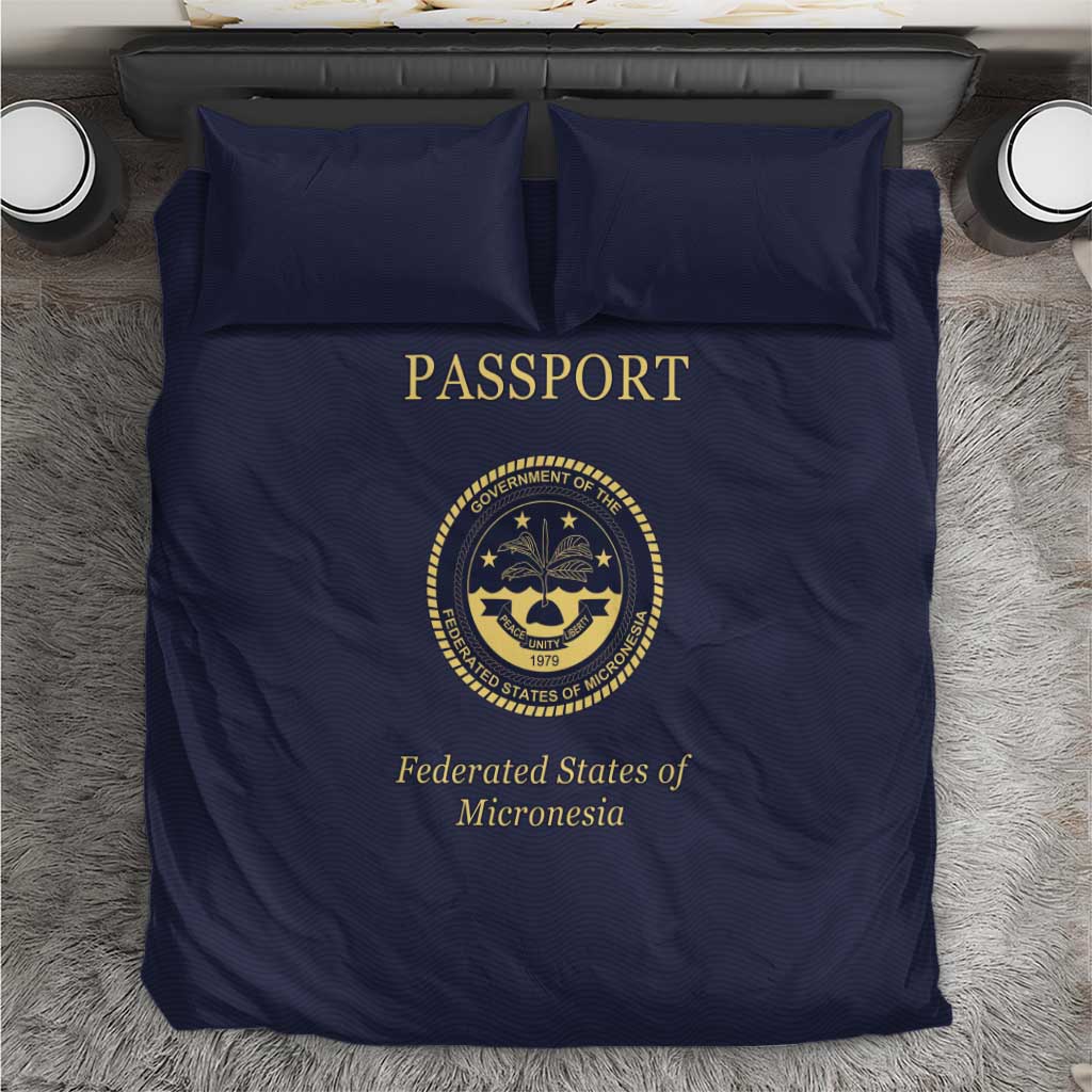 Federated States Of Micronesia Bedding Set FSM Passport - Polynesian Pride