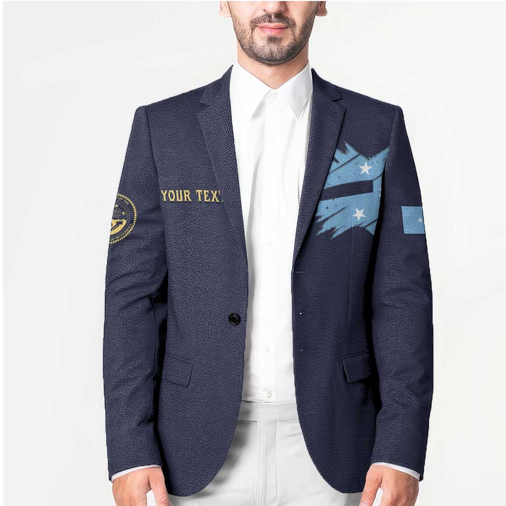 Personalised Federated States Of Micronesia Blazer FSM Passport - Polynesian Pride