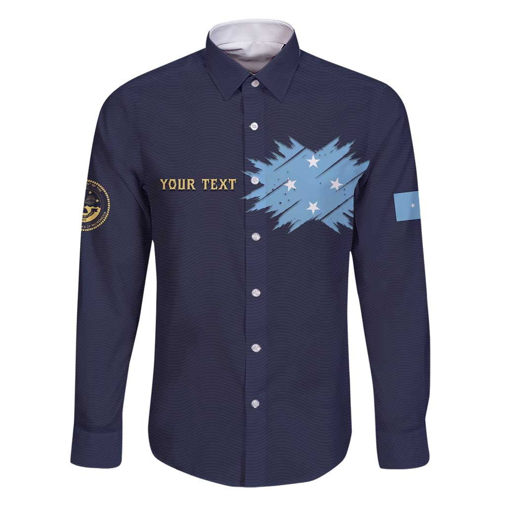 Personalised Federated States Of Micronesia Family Matching Short Sleeve Bodycon Dress and Hawaiian Shirt FSM Passport - Polynesian Pride