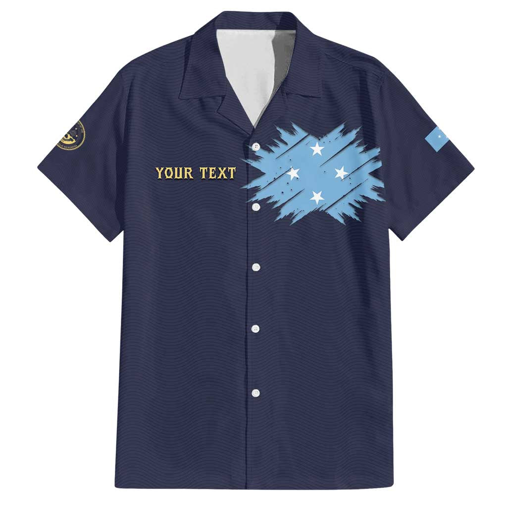 Personalised Federated States Of Micronesia Family Matching Summer Maxi Dress and Hawaiian Shirt FSM Passport - Polynesian Pride