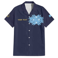 Personalised Federated States Of Micronesia Family Matching Summer Maxi Dress and Hawaiian Shirt FSM Passport - Polynesian Pride