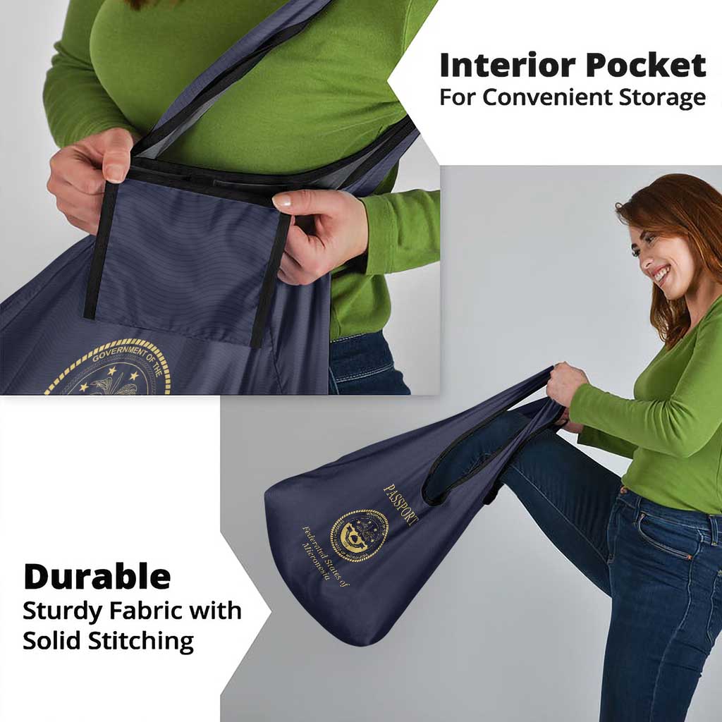 Federated States Of Micronesia Grocery Bag FSM Passport - Polynesian Pride