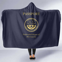 Federated States Of Micronesia Hooded Blanket FSM Passport - Polynesian Pride