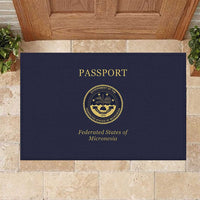 Federated States Of Micronesia Rubber Doormat FSM Passport - Polynesian Pride
