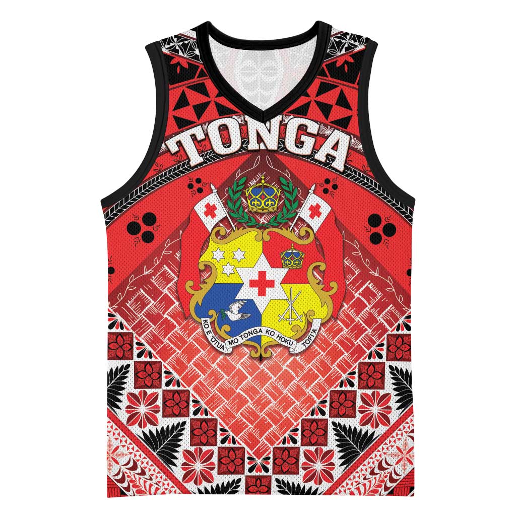Personalised Tonga Constitution Day Basketball Jersey 150 Years Jubilee - Polynesian Pride