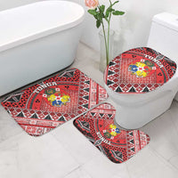 Tonga Constitution Day Bathroom Set 150 Years Jubilee - Polynesian Pride