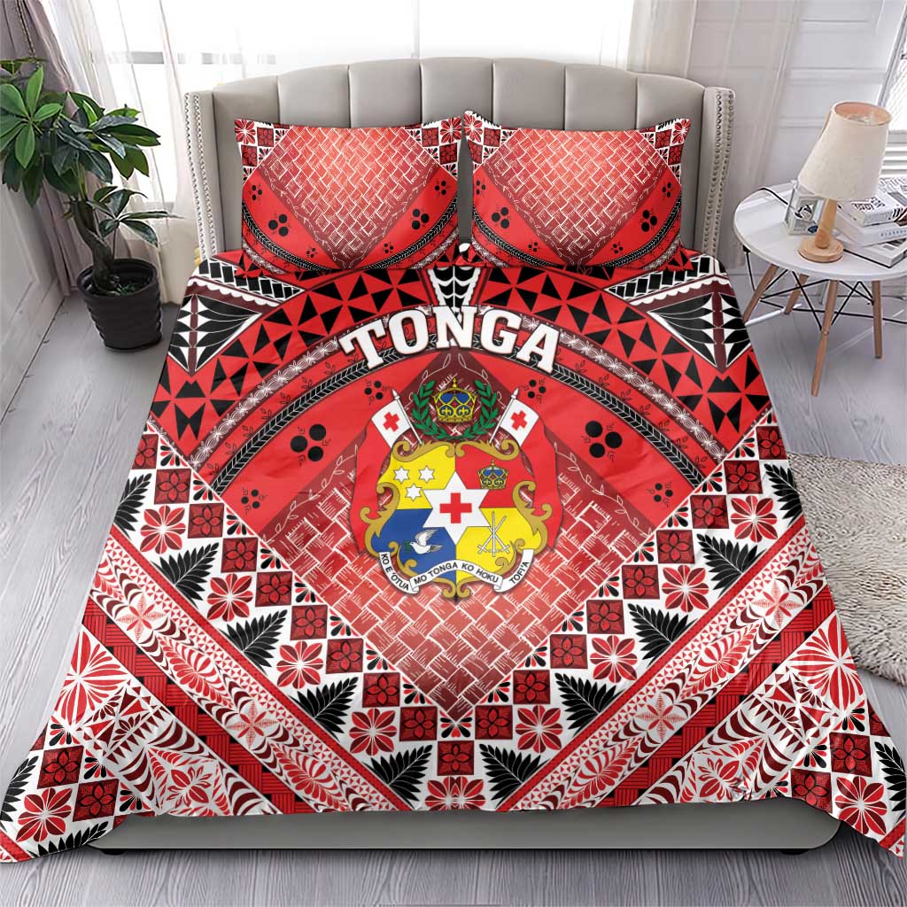 Tonga Constitution Day Bedding Set 150 Years Jubilee - Polynesian Pride