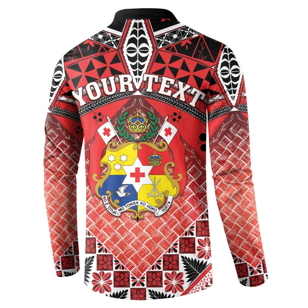 Personalised Tonga Constitution Day Button Sweatshirt 150 Years Jubilee - Polynesian Pride