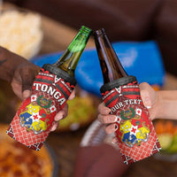 Personalised Tonga Constitution Day 4 in 1 Can Cooler Tumbler 150 Years Jubilee - Polynesian Pride