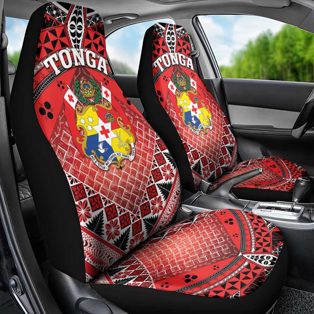 Tonga Constitution Day Car Seat Cover 150 Years Jubilee - Polynesian Pride