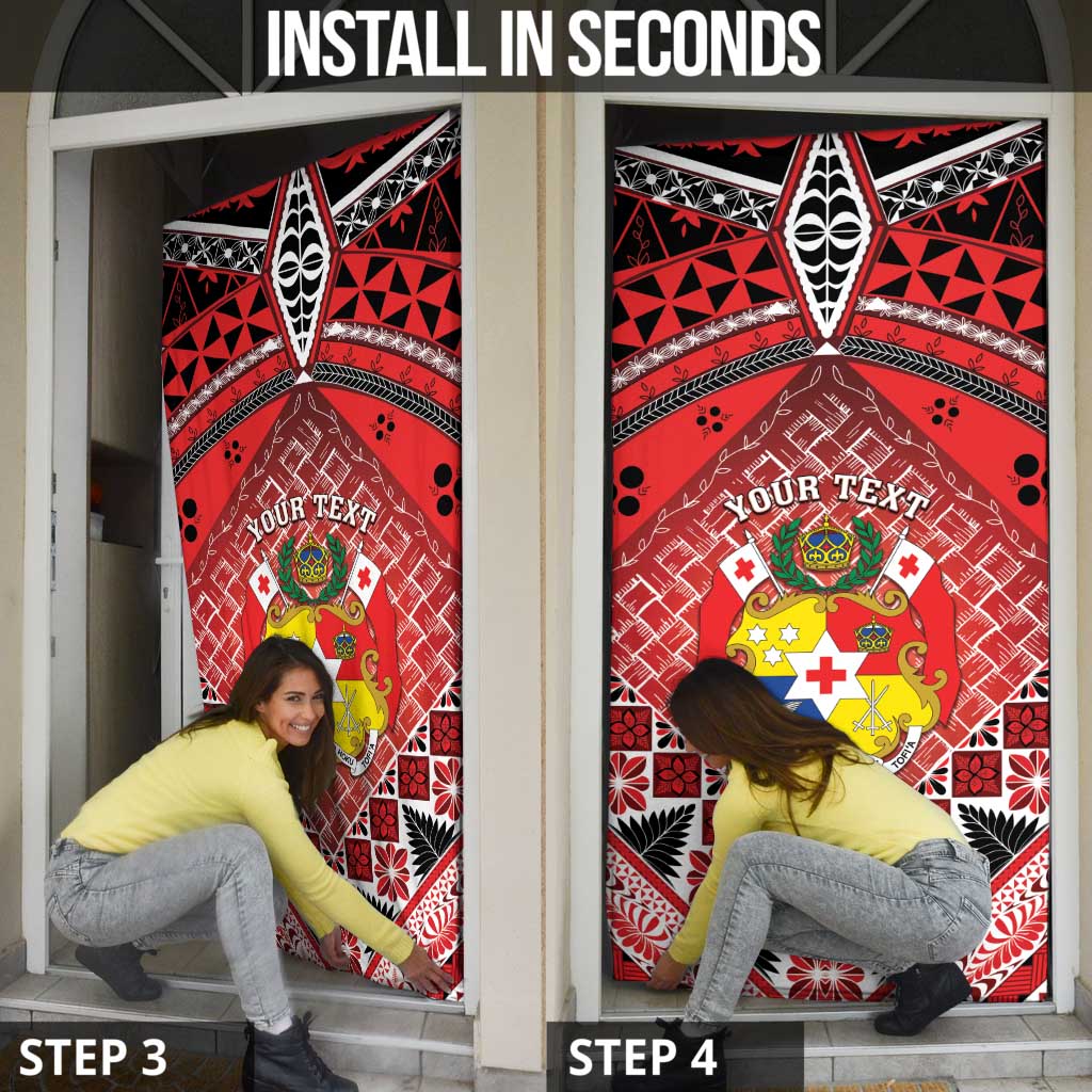 Personalised Tonga Constitution Day Door Cover 150 Years Jubilee - Polynesian Pride