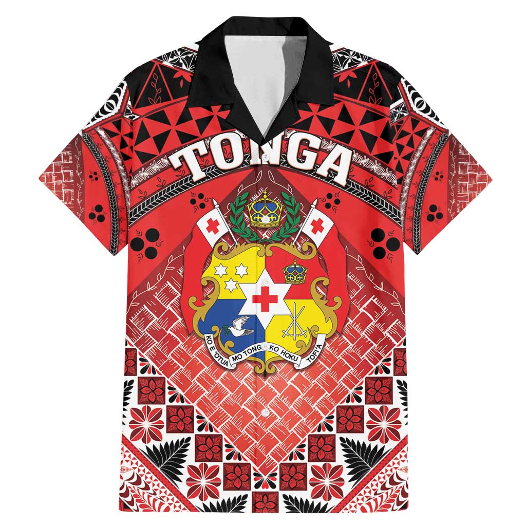 Personalised Tonga Constitution Day Family Matching Mermaid Dress and Hawaiian Shirt 150 Years Jubilee - Polynesian Pride
