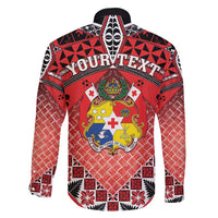 Personalised Tonga Constitution Day Family Matching Mermaid Dress and Hawaiian Shirt 150 Years Jubilee - Polynesian Pride