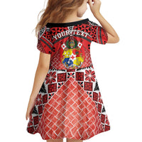 Personalised Tonga Constitution Day Family Matching Off Shoulder Short Dress and Hawaiian Shirt 150 Years Jubilee - Polynesian Pride