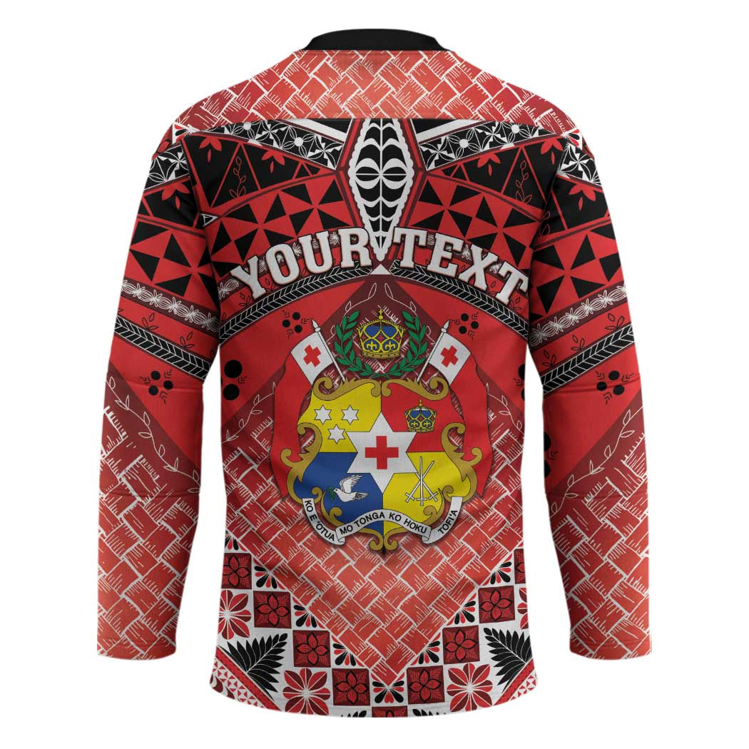 Personalised Tonga Constitution Day Hockey Jersey 150 Years Jubilee - Polynesian Pride