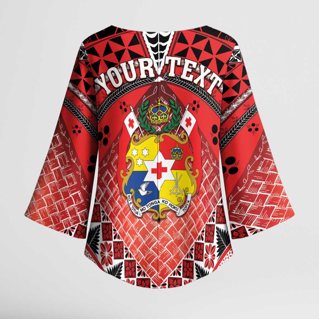 Personalised Tonga Constitution Day Kimono Sleeve Blouse 150 Years Jubilee - Polynesian Pride