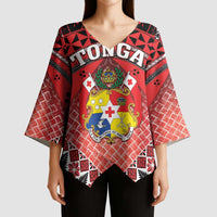 Personalised Tonga Constitution Day Kimono Sleeve Blouse 150 Years Jubilee - Polynesian Pride