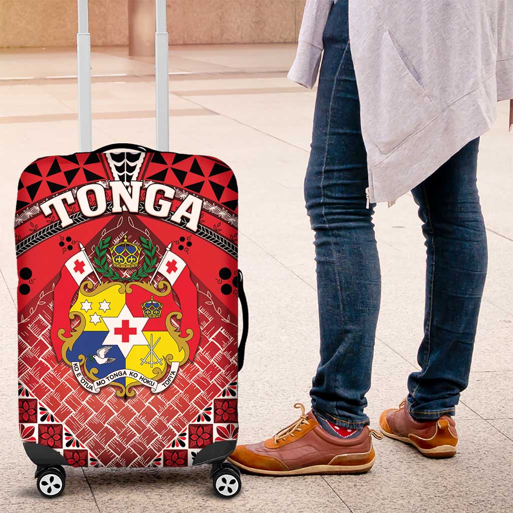 Tonga Constitution Day Luggage Cover 150 Years Jubilee - Polynesian Pride