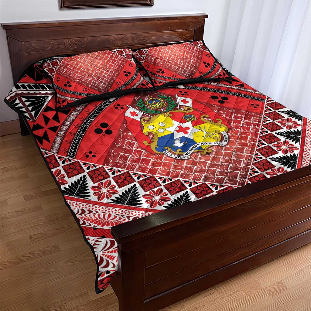 Tonga Constitution Day Quilt Bed Set 150 Years Jubilee - Polynesian Pride