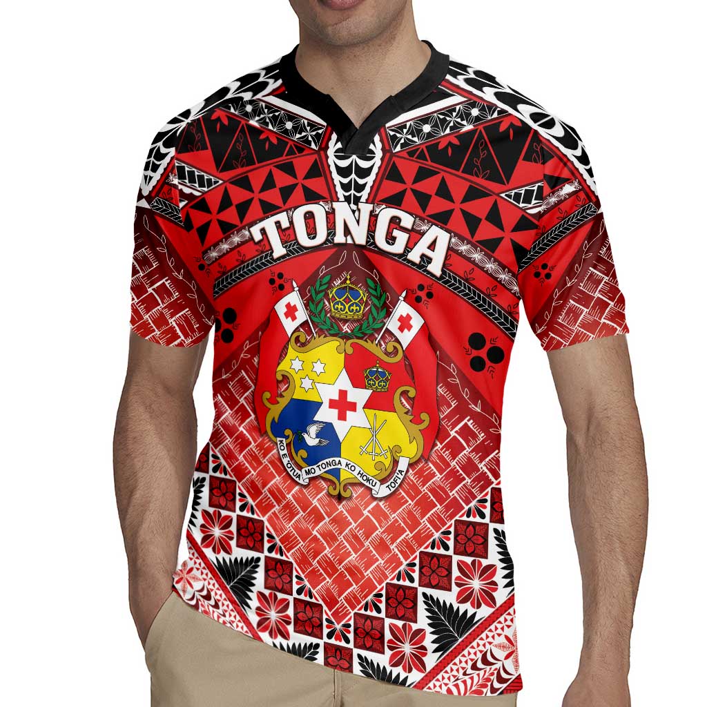 Personalised Tonga Constitution Day Rugby Jersey 150 Years Jubilee - Polynesian Pride