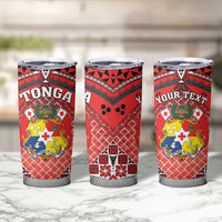 Personalised Tonga Constitution Day Tumbler Cup 150 Years Jubilee - Polynesian Pride