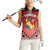 Personalised Tonga Constitution Day Women Sleeveless Polo Shirt 150 Years Jubilee - Polynesian Pride
