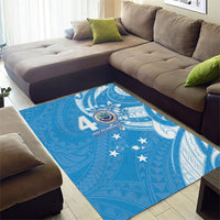 FSM Micronesia Area Rug 40th Independence Anniversary LT05 - Polynesian Pride