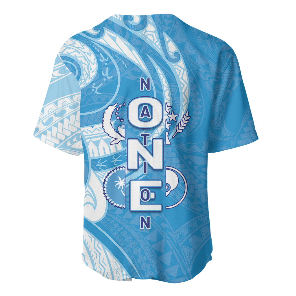 FSM Micronesia Baseball Jersey 40th Independence Anniversary LT05 - Polynesian Pride
