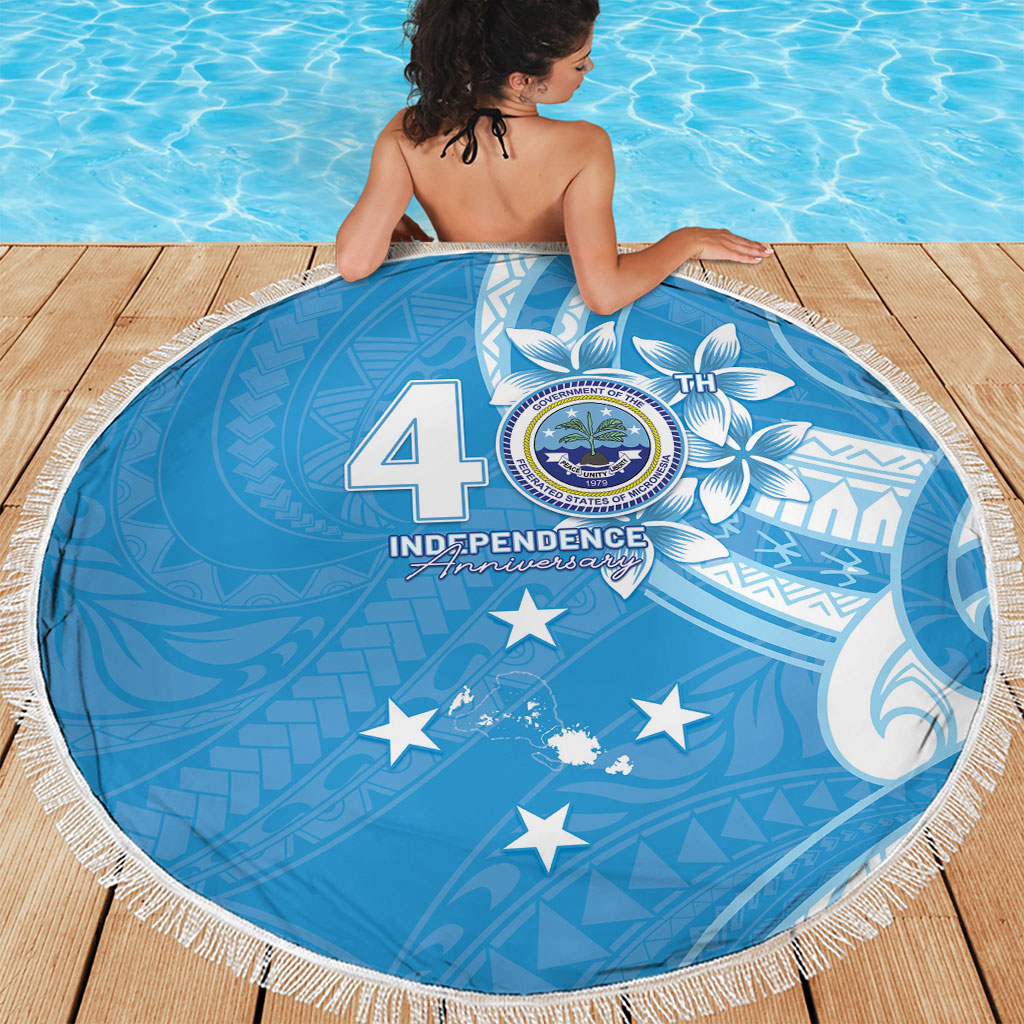FSM Micronesia Beach Blanket 40th Independence Anniversary LT05 - Polynesian Pride