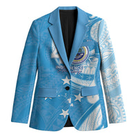 FSM Micronesia Blazer 40th Independence Anniversary LT05 Unisex Blue - Polynesian Pride