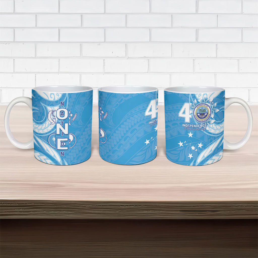 FSM Micronesia Ceramic Mug 40th Independence Anniversary LT05 - Polynesian Pride