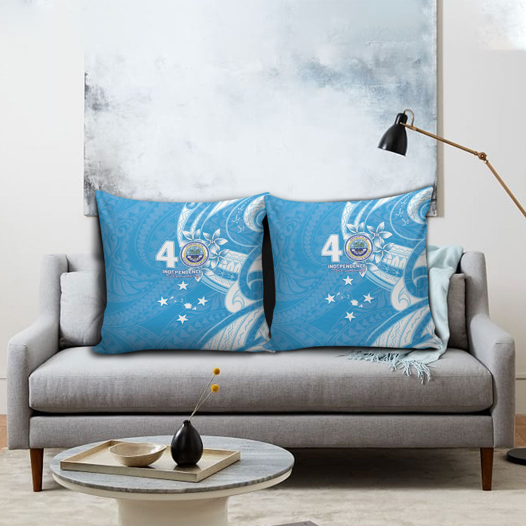 FSM Micronesia Pillow Cover 40th Independence Anniversary LT05 - Polynesian Pride
