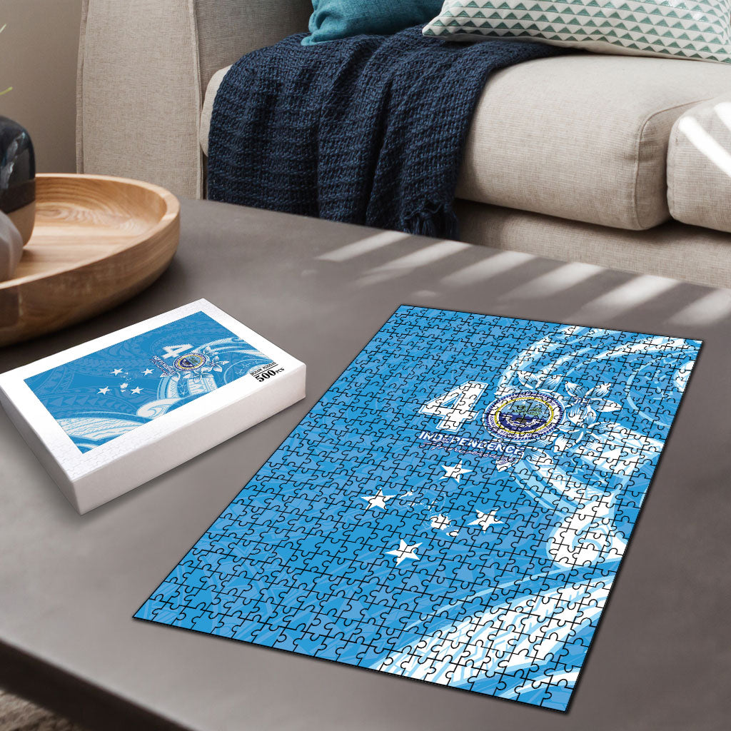 FSM Micronesia Puzzle 40th Independence Anniversary LT05 - Polynesian Pride
