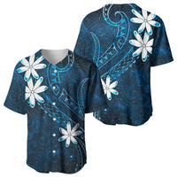 Tahiti Matarii Baseball Jersey Tahitian Spring Blue Galaxy LT05 - Polynesian Pride